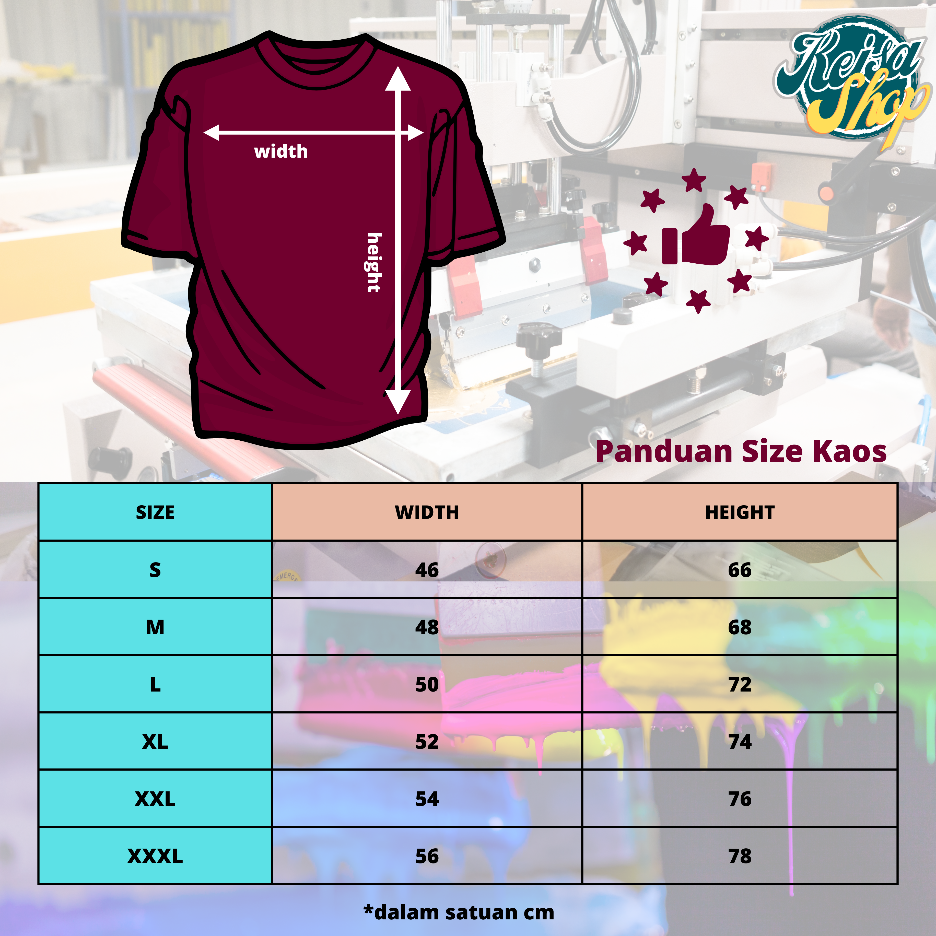 Mockup Kaos